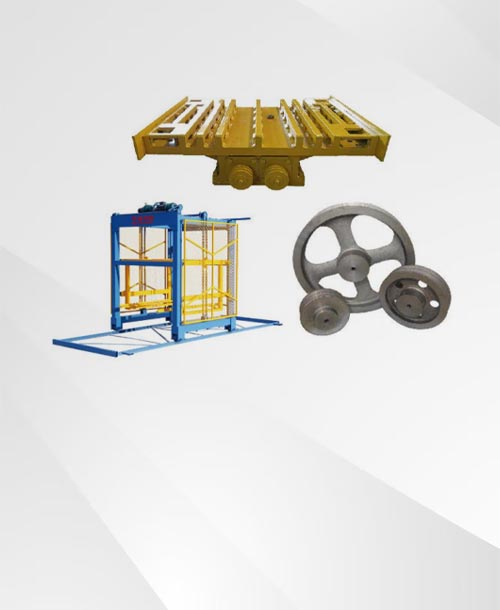 Pièces de rechange pour machines à briques