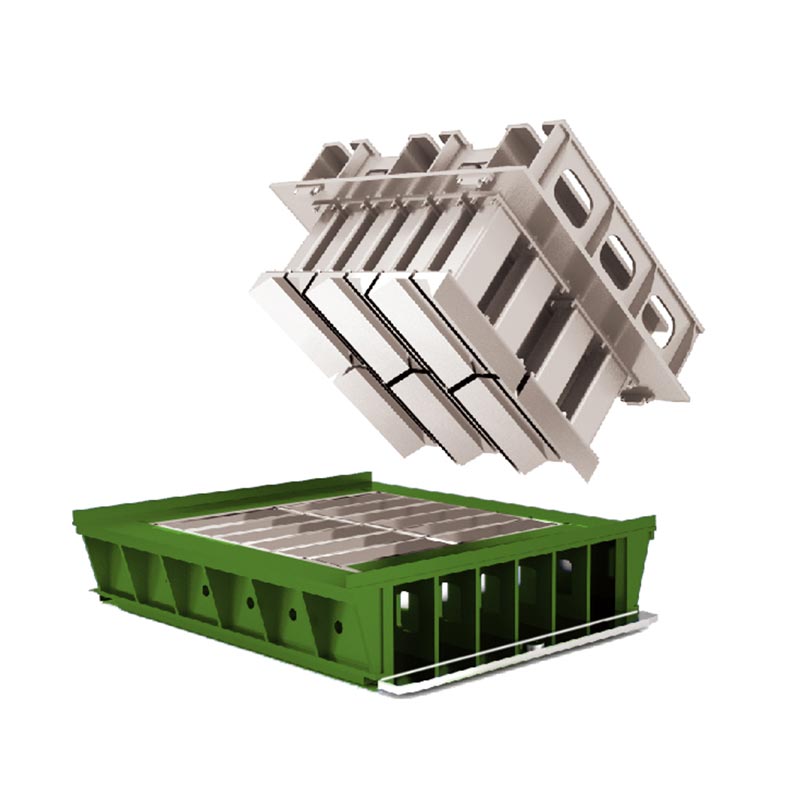 Moule à brique en béton pour bordure