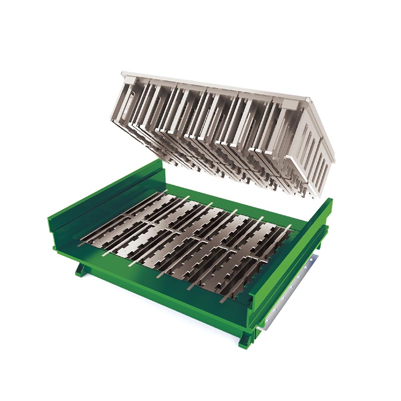 Moule de brique en béton de bloc creux